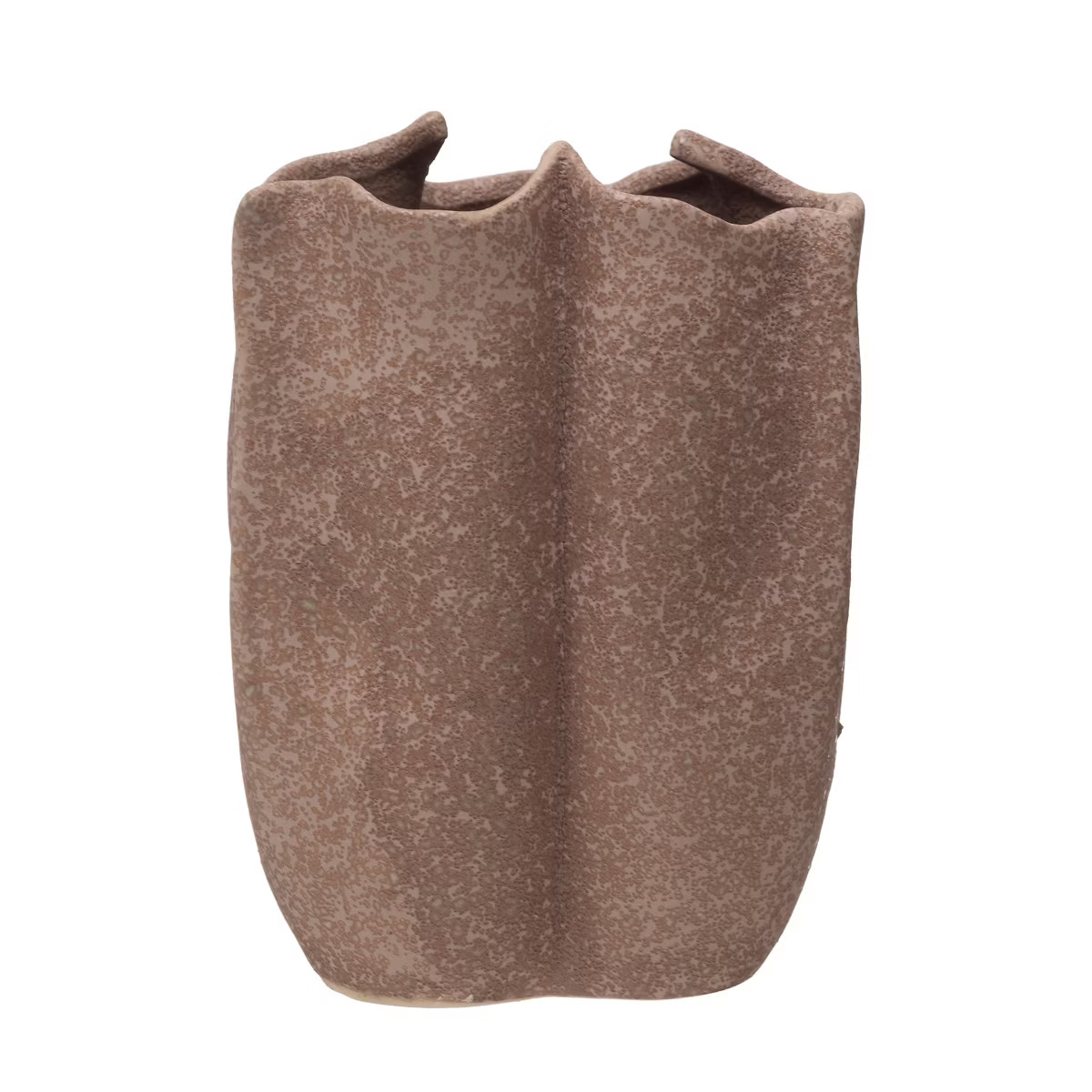 Storied Home Stoneware Vase, Distressed Matte Lilac Reactive Glaze | Target