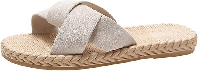 LANFIRE Ladies sandals and slippers Soft sole women's shoes Summer flip flops Woman girl slippers... | Amazon (US)