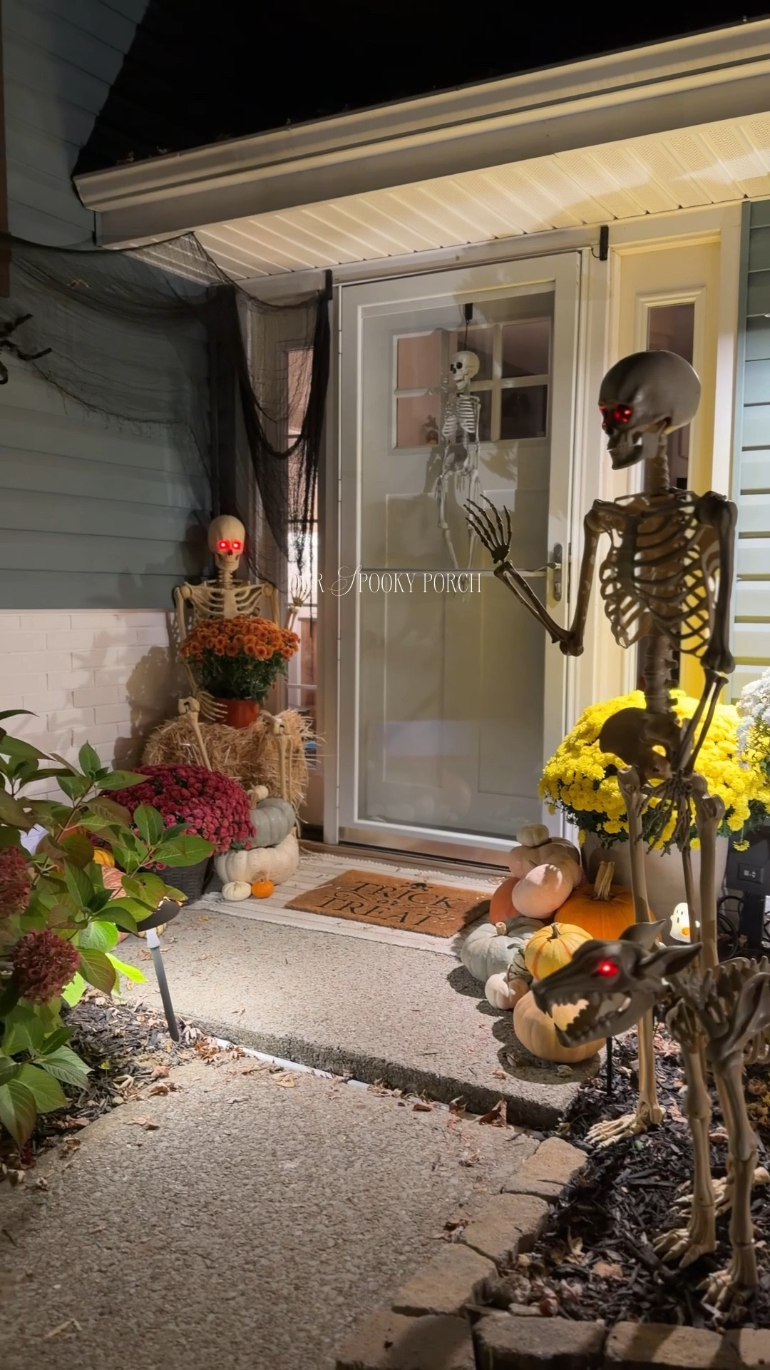 Spooky porch decor 🤍 

#LTKSeasonal #LTKHalloween #LTKHome