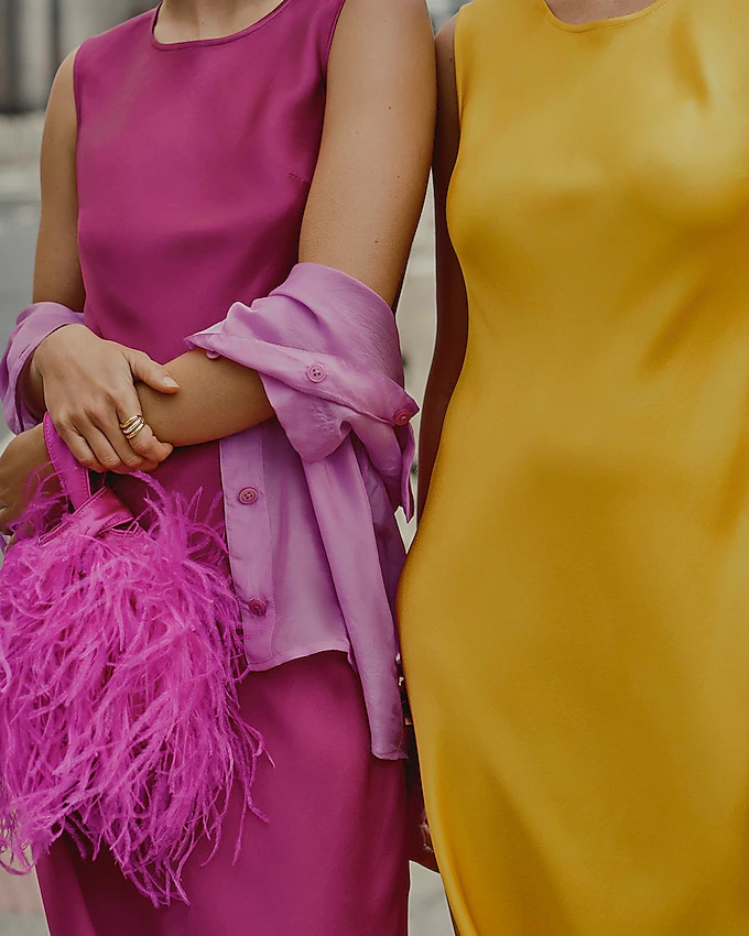 Collection Santorini bag with feathers | J. Crew US