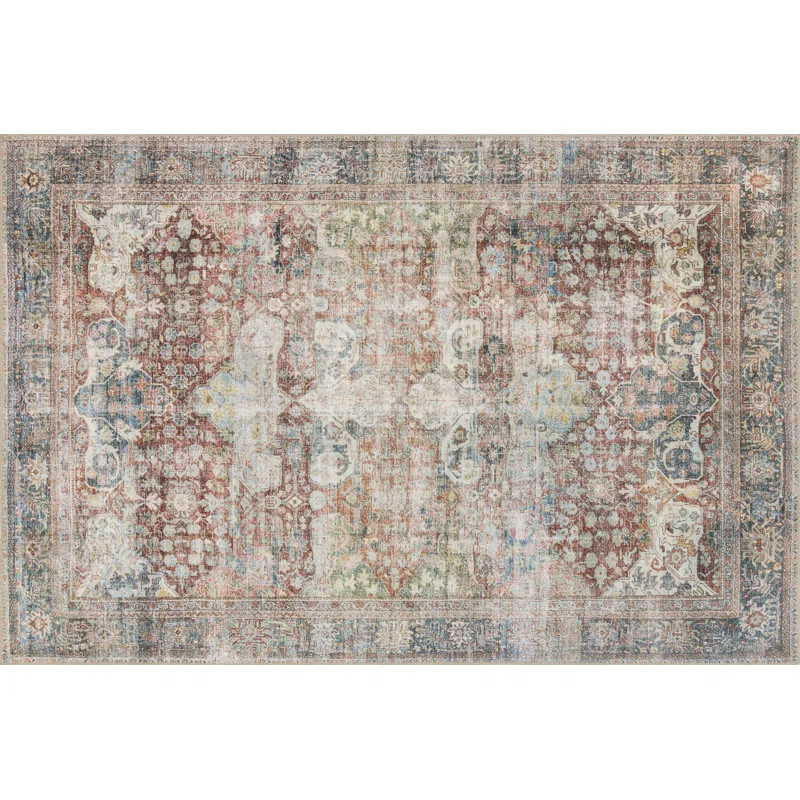 Onderdonk Brick Area Rug | Wayfair North America