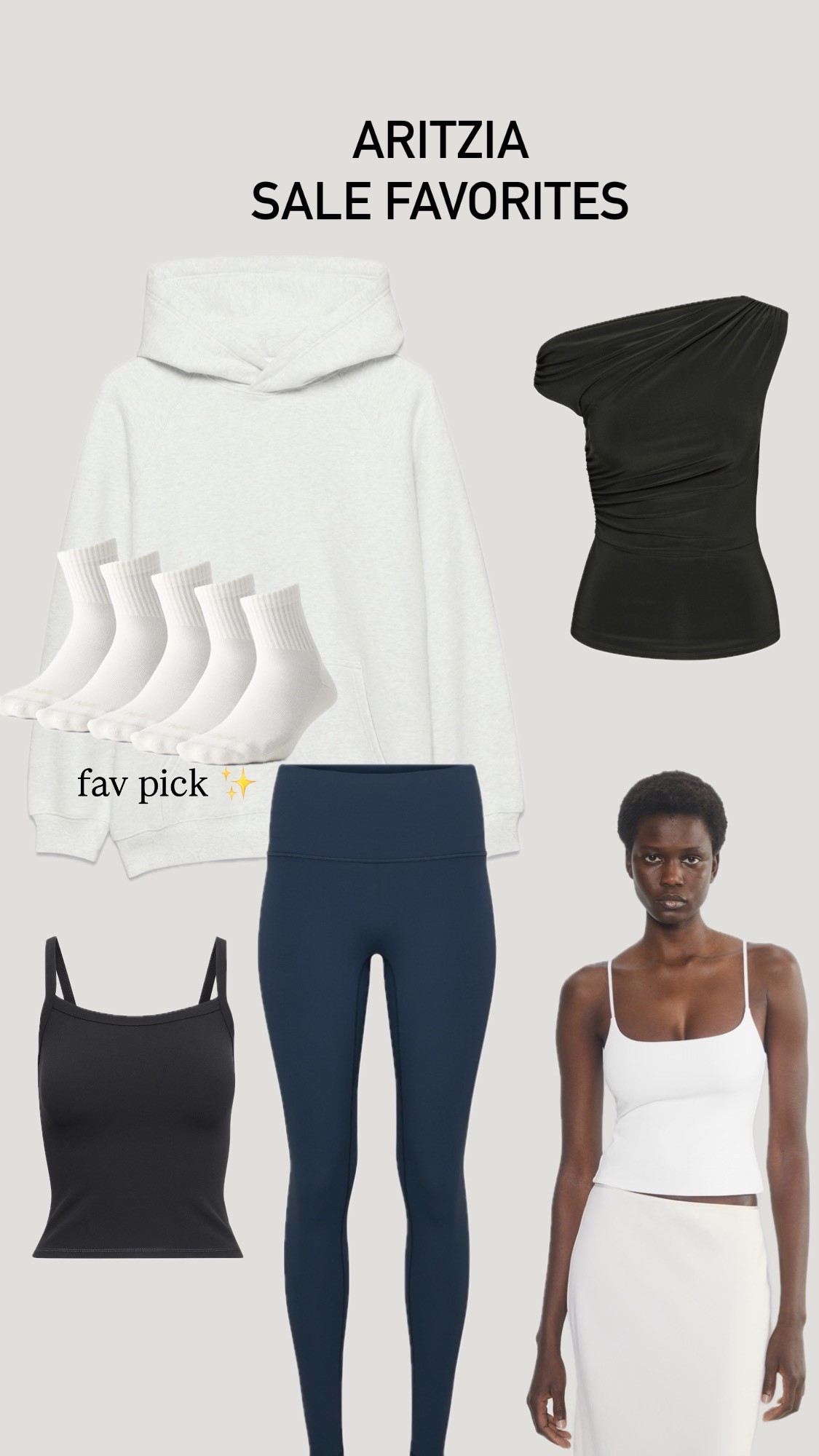 Aritzia EARLY ACESS clientele sale starts today. Here are my favorites from the sale. If you’re going to get one thing, GET THE SOCKS! 

#LTKSummerEdit #LTKSaleAlert #LTKMidsize
