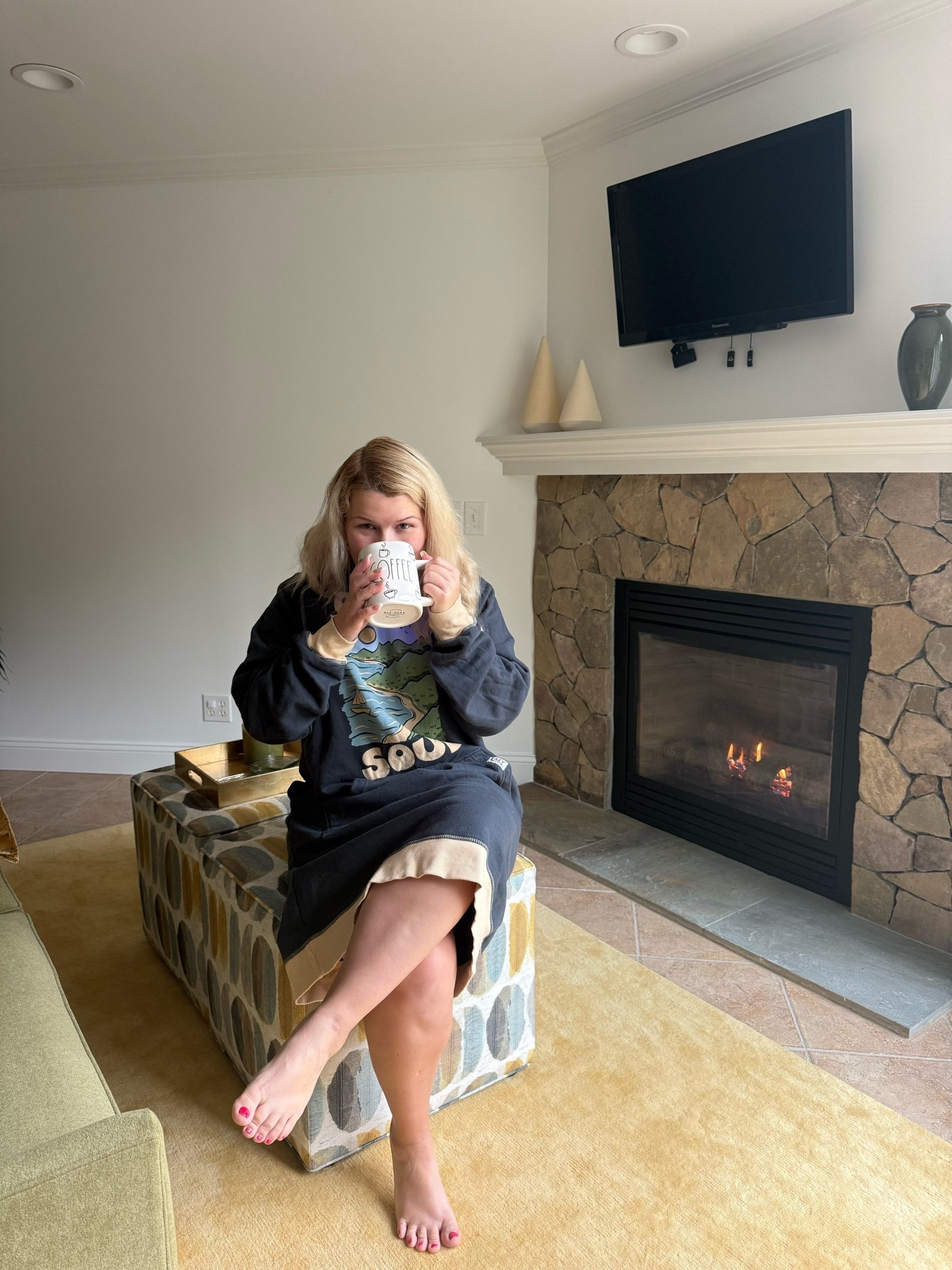 Rainy Memorial Day Weekend calls for a Lazy One snuggy and all the coffee.

#LTKselfcare #LTKootd #LTKPetite