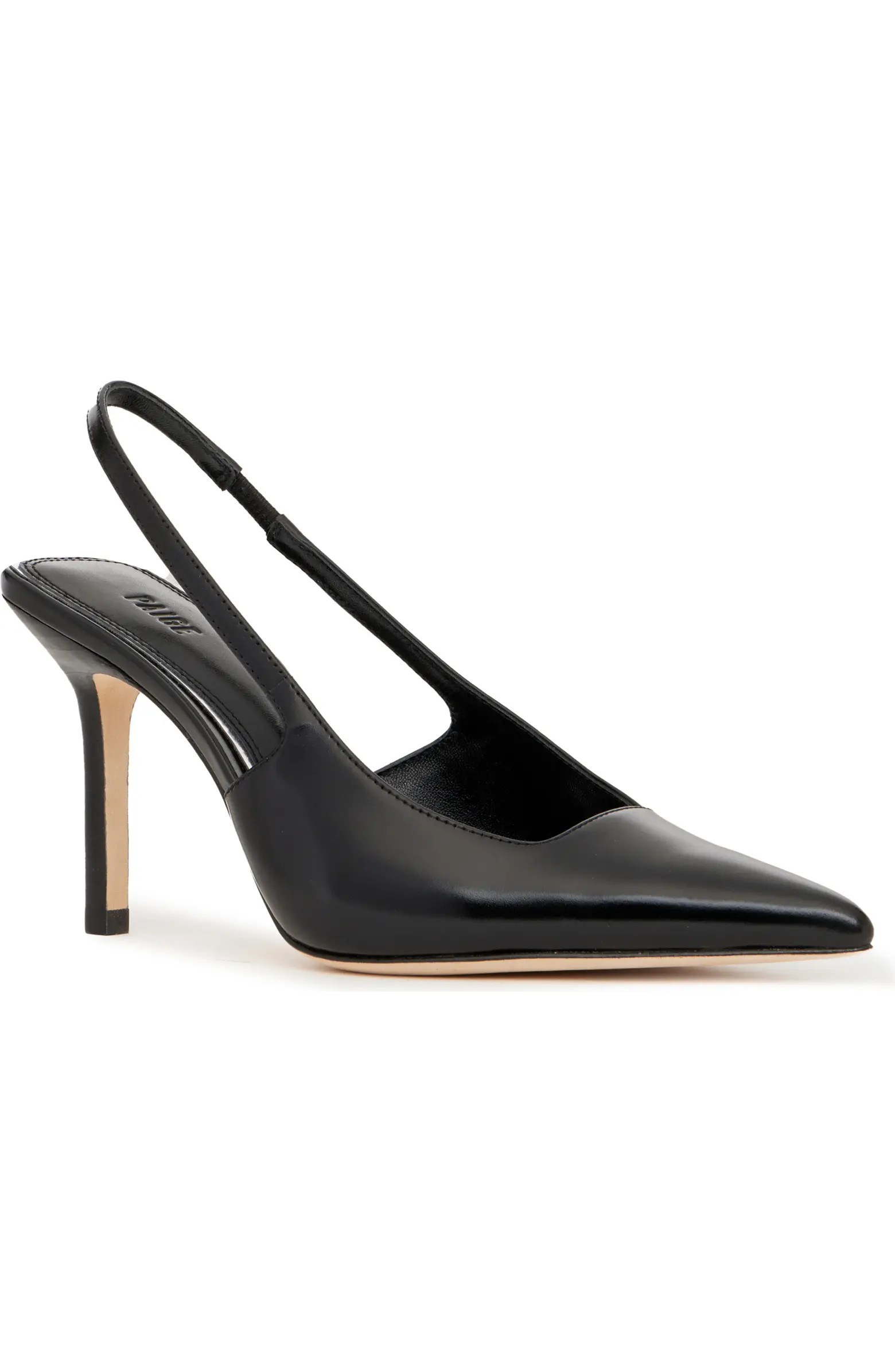 PAIGE Sienna Slingback Pointed Toe Pump (Women) | Nordstrom | Nordstrom