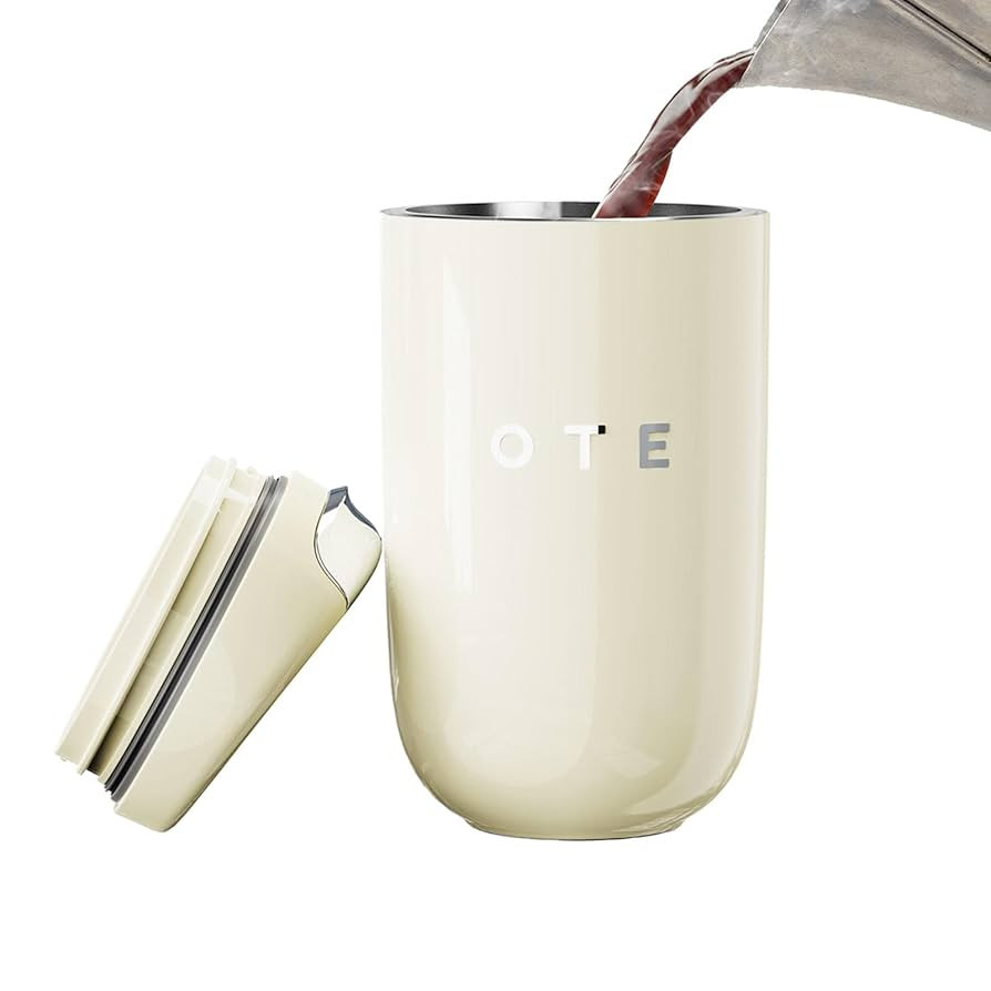 OTE Coffee Cup Travel Mug 12 OZ Leakproof, Keep Ice & Hot Personal Coffee Cup, 350 ML Vacuum Insu... | Amazon (US)
