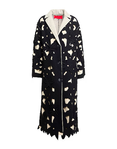 VIRGINIA BIZZI  | Black Women‘s Coat  | YOOX | YOOX (US)