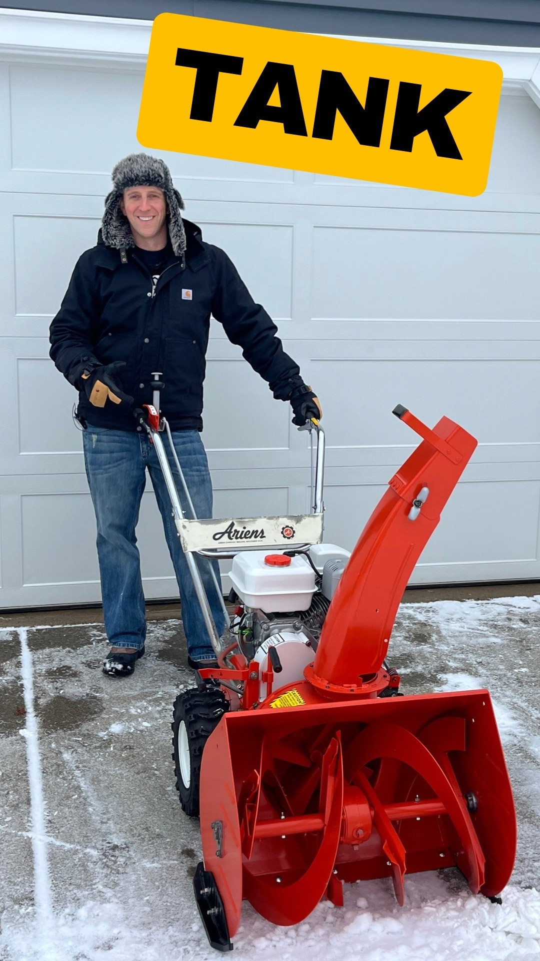 This snowblower is an animal 

#LTKOver40 #LTKHome #LTKSeasonal
