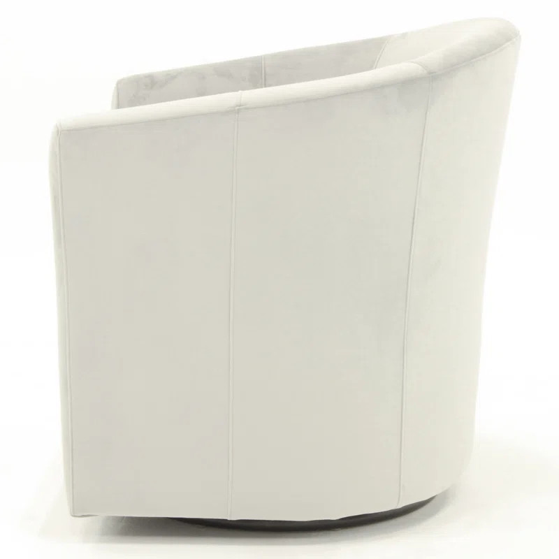 Hansell 31'' Wide Swivel Barrel Chair | Wayfair North America