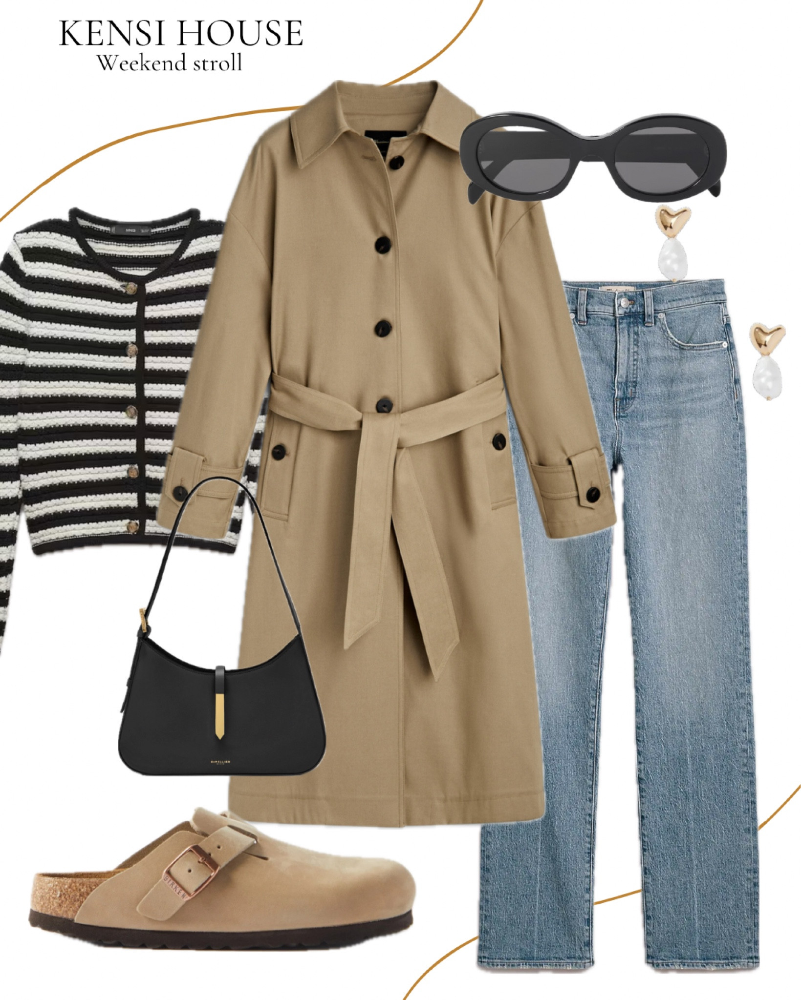Transitional weather outfit 
Ways to wear a trench coat 

#LTKSpringSale #LTKstyletip #LTKSeasonal