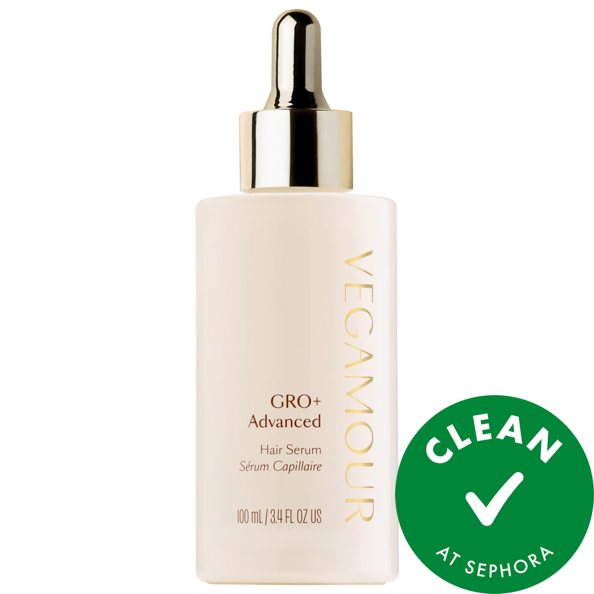 Vegamour GRO+ Advanced Hair Serum for Severe Signs of Thinning 3.4 oz / 100 mL - 3 Month Supply | Sephora (US)
