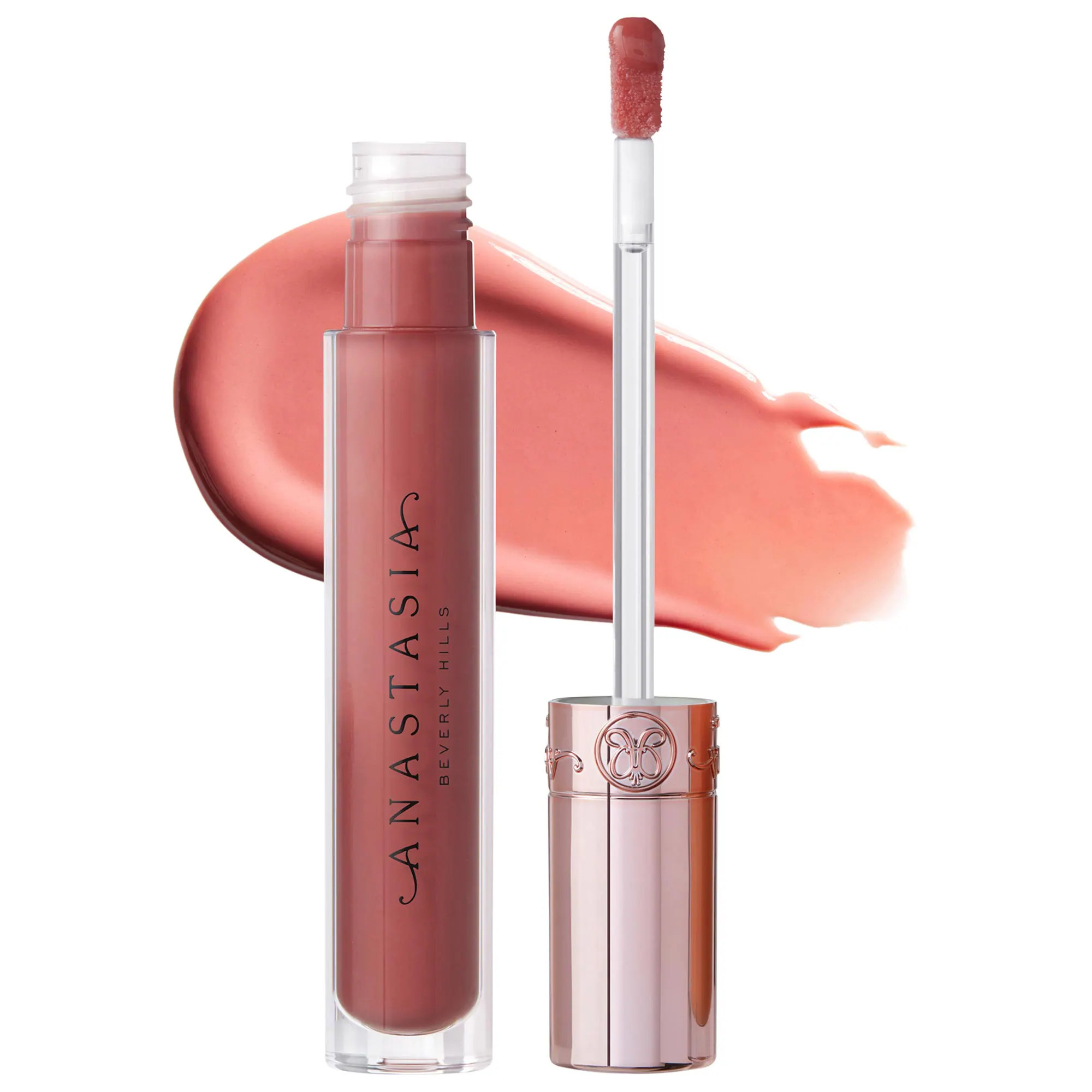 Anastasia Beverly Hills Universal Luminous Tinted Lip Gloss Tan Rose 0.15 oz / 4.5 mL | Sephora (US)