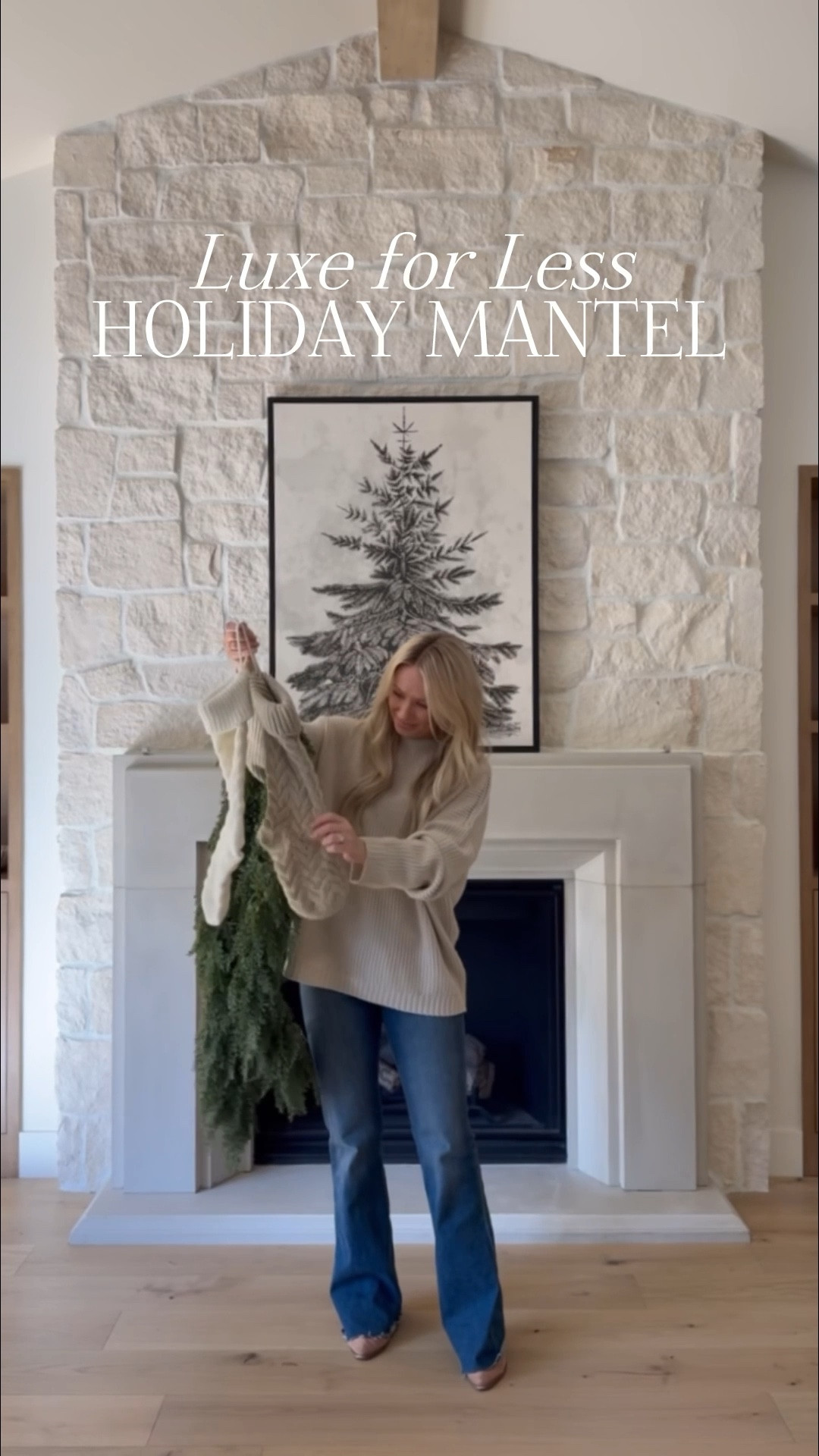 Luxe for less holiday mantel! Affordable Amazon finds that will make your home feel cozy for the holidays 

#LTKHome #LTKHoliday