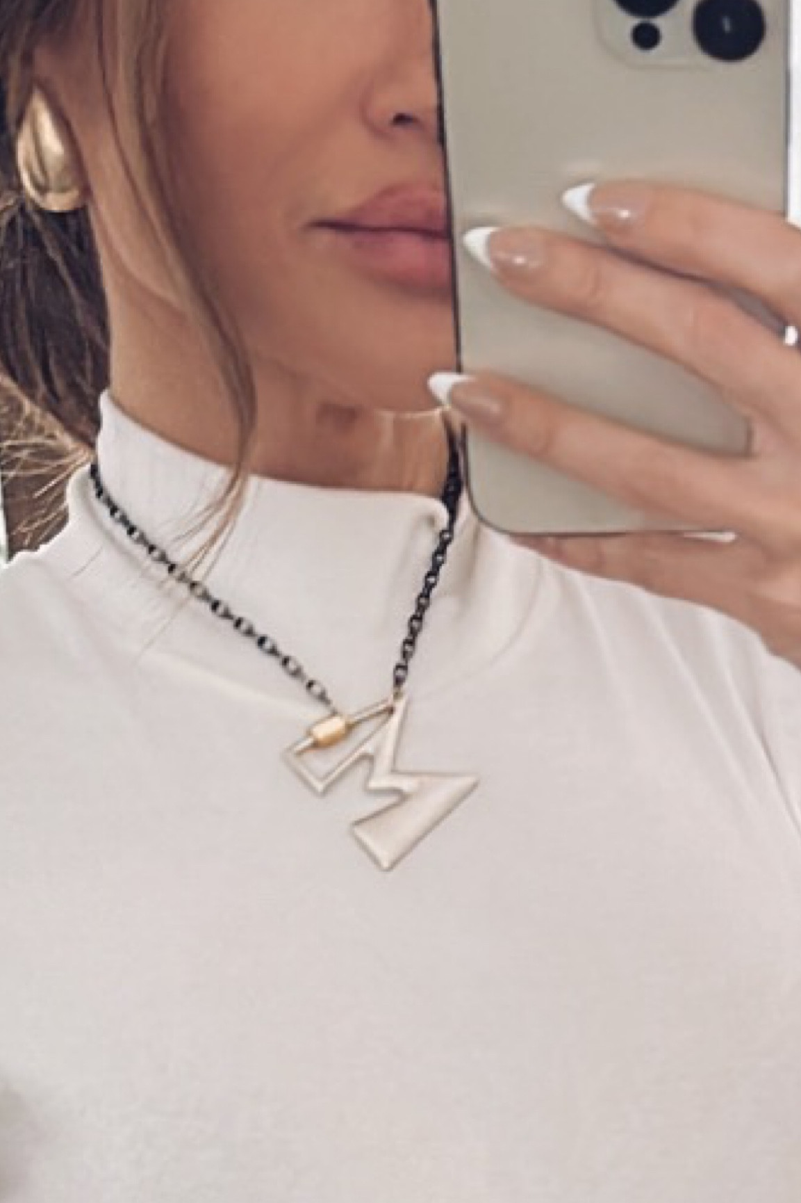 My most favorite piece of jewelry right now! My chain is in 16"