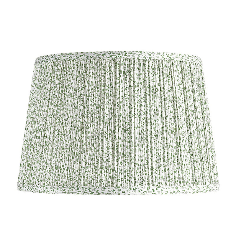 Limited Edition Lynx Pleated Lamp Shade - Pear, 10 1/2"H X 16" Diameter w/13" Top Diameter - Ballard Designs | Ballard Designs, Inc.