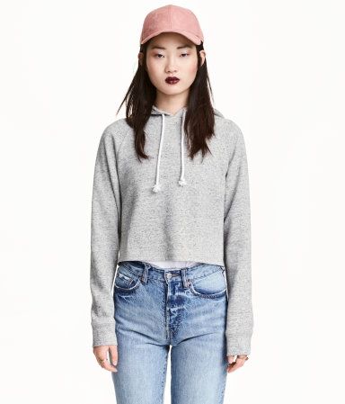 H&M Short Hooded Sweatshirt $17.99 | H&M (US)