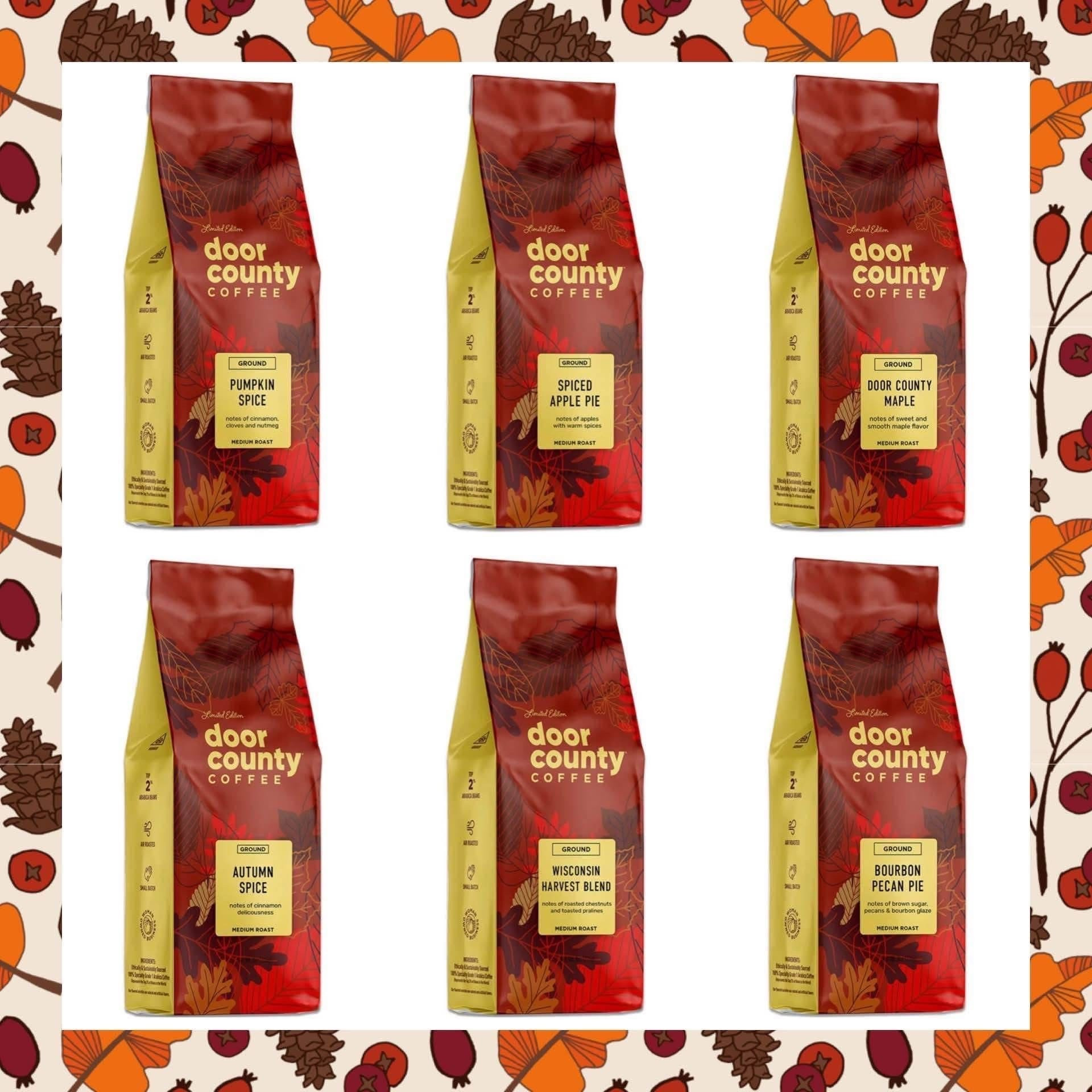 Door County Coffee’s Fall Flavored Coffees have been absolutely flying since becoming available on Amazon!!! 🍁 Door County Coffee makes such flavorful coffees in small batches, and it’s simply delicious for any coffee fan. Their seasonal flavors always sell fast since they’re so popular, so I wanted to share since these can be hard to find! 🍎

#LTKfoodie #LTKHome #LTKSeasonal