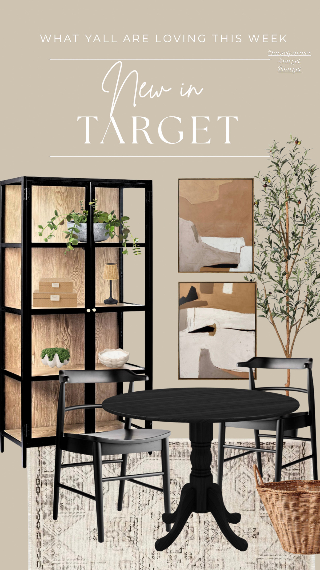 Effortless, pulled-together, and quietly elevated 🤍 a dining space that feels curated without trying too hard. @target #target #targetpartner



dining decor, dining room ideas, room decor, target, decor inspo, target finds, dining inspo 

 #LTKSeasonal #LTKOver40 #LTKHome