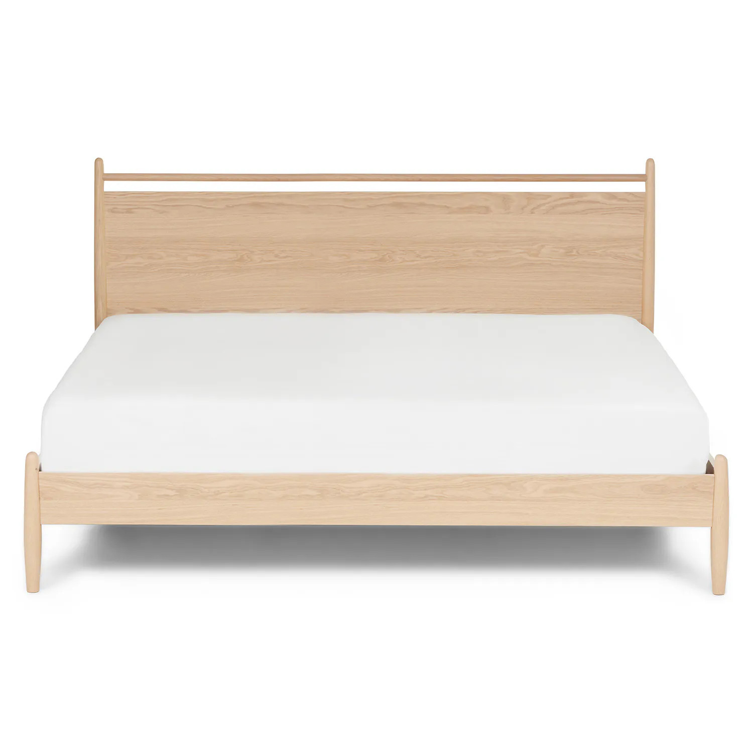 Lenia King Panel Bed - White Oak | Article | Article