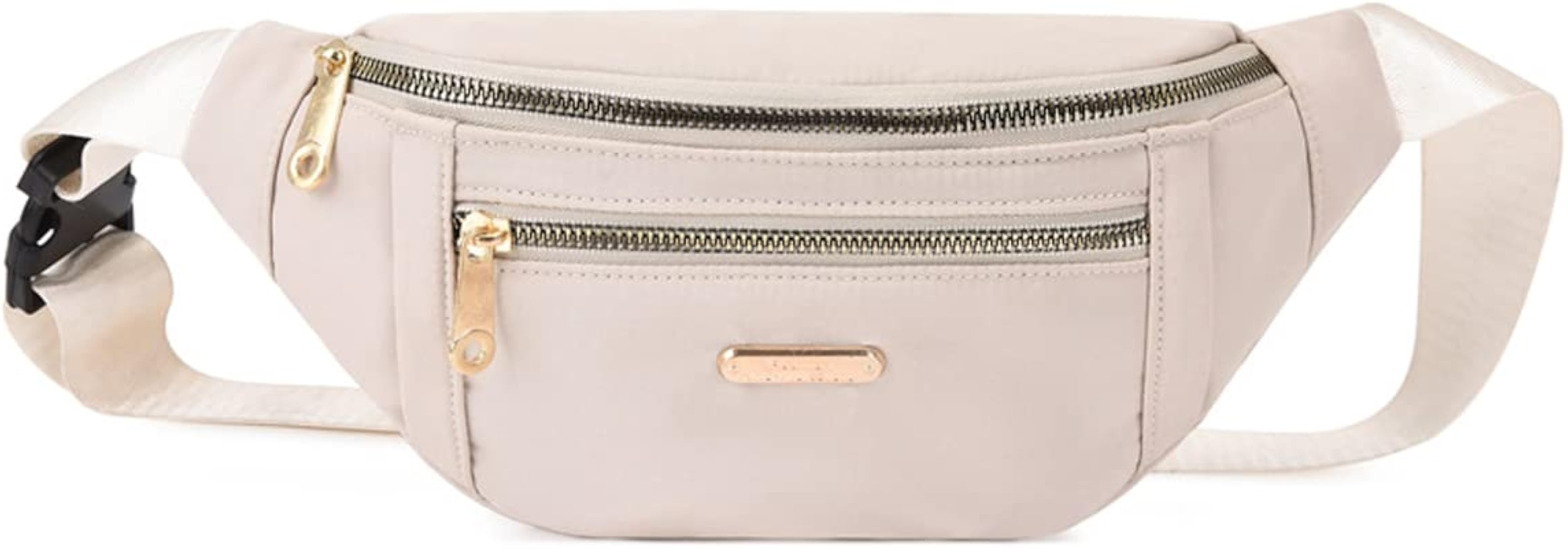 Fanny Packs for Women Fashionable Waist Pack Water Resistant Running Fanny Pack for Travel Walking H | Amazon (US)