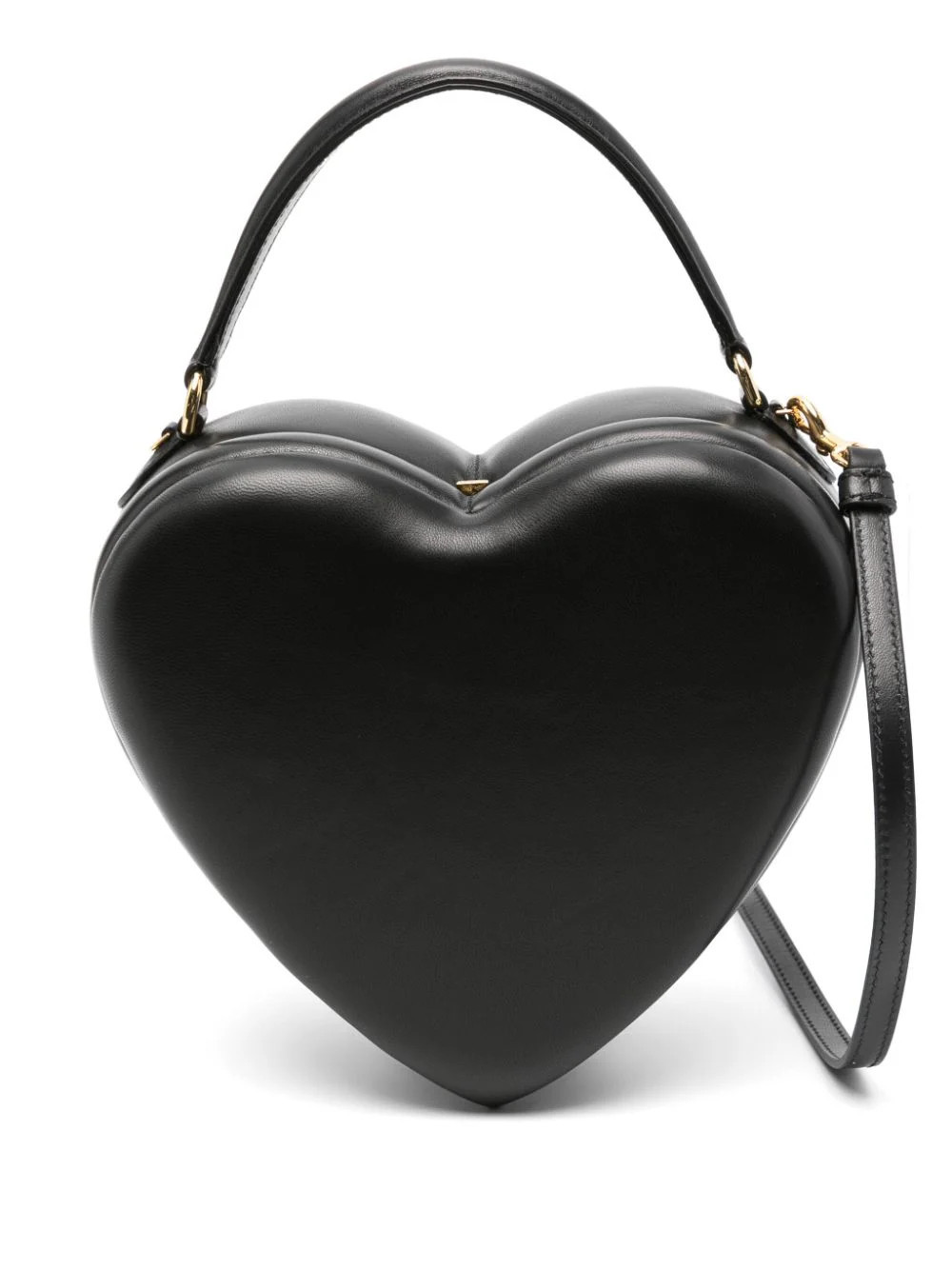 Moschino heart-shaped tote bag - Black | Farfetch Global