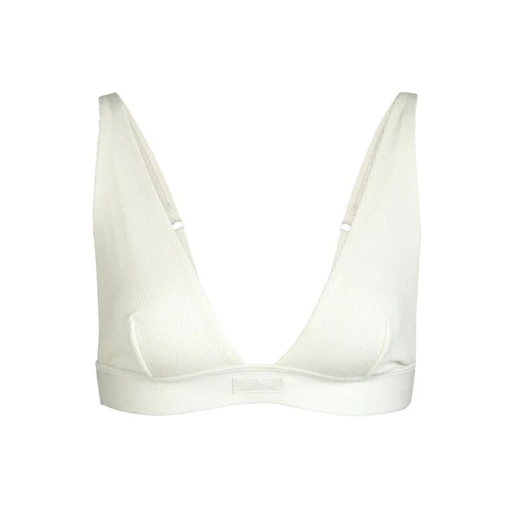 COTTON PLUNGE BRALETTE | SKIMS (US)