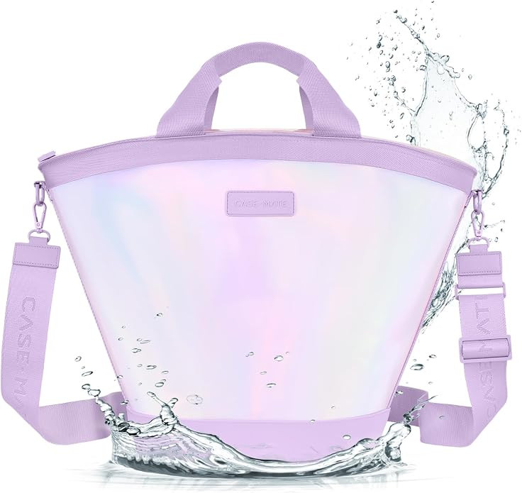 Case-Mate Soap Bubble Large Jelly Cooler Tote (12L) - Soft Cooler Bag w/Zippered Insulation - Kee... | Amazon (US)