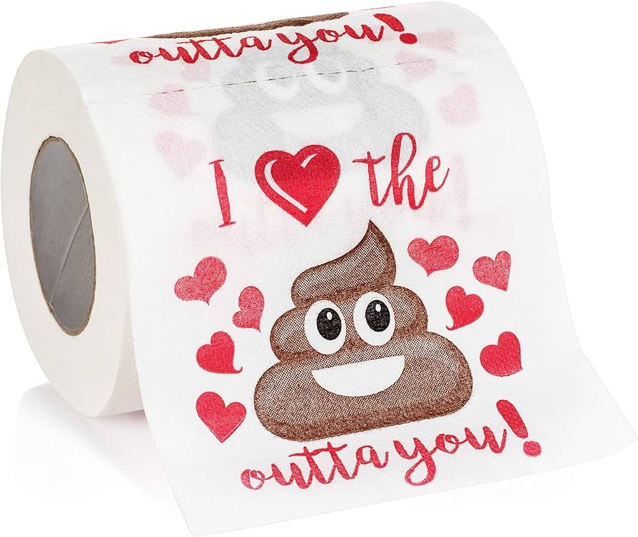 Maad Romantic Novelty Toilet Paper - Funny Gag Gift for Valentine's Day or Anniversary Present | Amazon (US)
