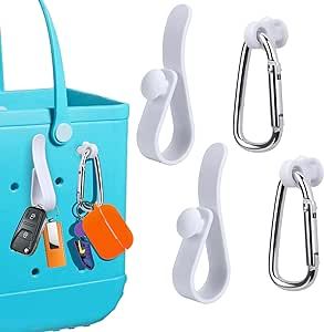Mity rain 2pcs Key Holder for Bogg Bag, Accessories for Bogg Bags Original X Large, Insert Charm ... | Amazon (US)