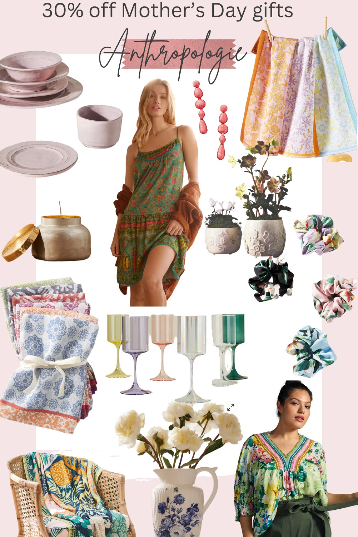 Mother’s Day gift ideas | 30% off | sale finds | gifts for mom | Anthropologie gifts | home | kitchen | pajamas | feminine things | pretty things | Happy Mother’s Day 

#LTKunder50 #LTKsalealert #LTKGiftGuide