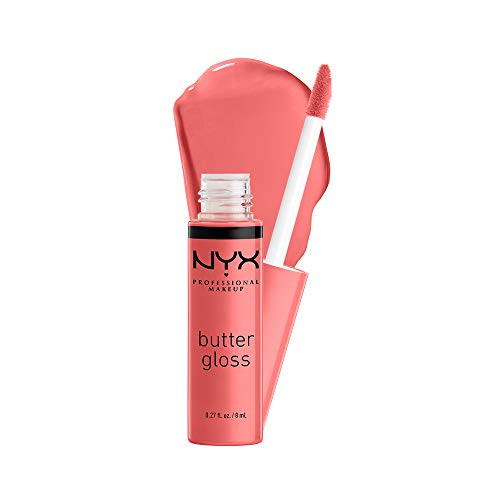NYX PROFESSIONAL MAKEUP Butter Gloss, Non-Sticky Lip Gloss - Creme Brulee (Natural) | Amazon (US)