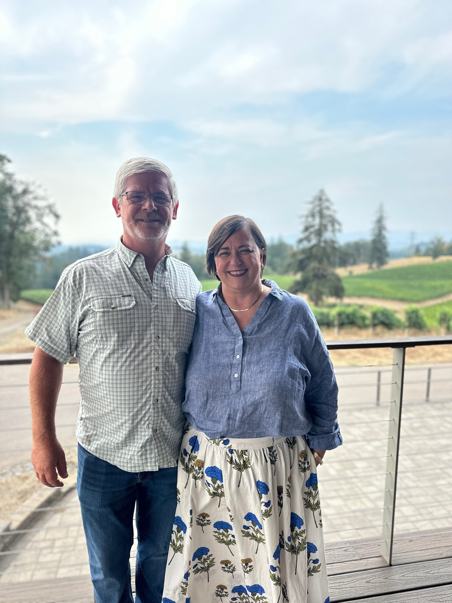 Wine tasting means cute outfits, right?