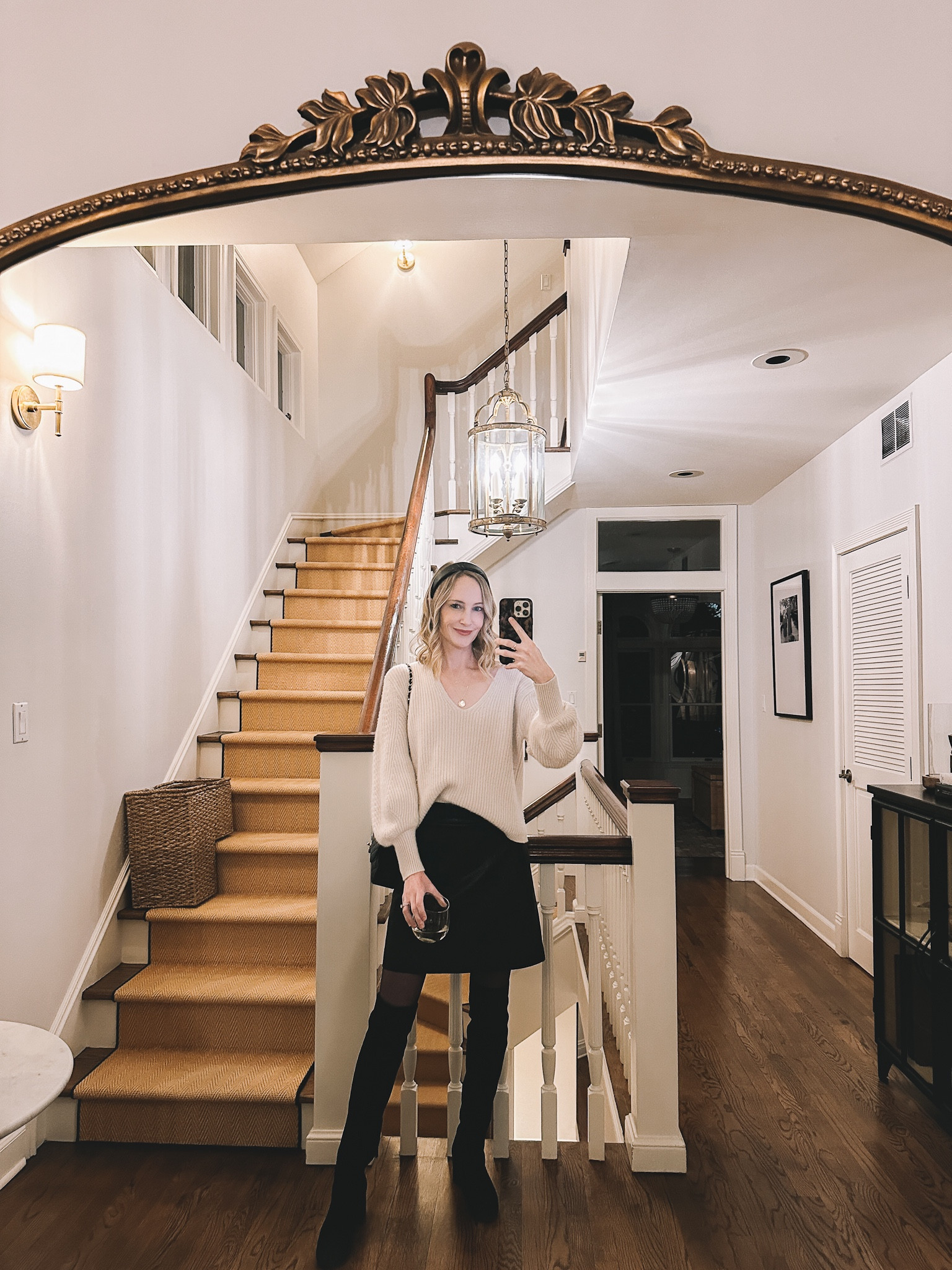 My go-to winter look! Everything—including our mirror, which comes in several sizes—is on sale 👏🏻 Boots are $65 today! 

#LTKHoliday #LTKsalealert #LTKhome