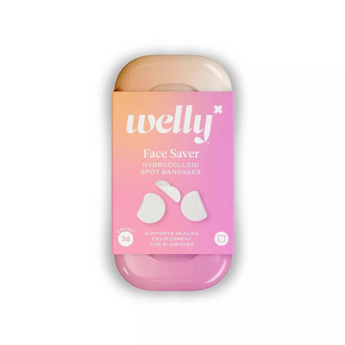 Welly Hydrocolloid Face Saver Acne Bandages - Clear - 36ct | Target