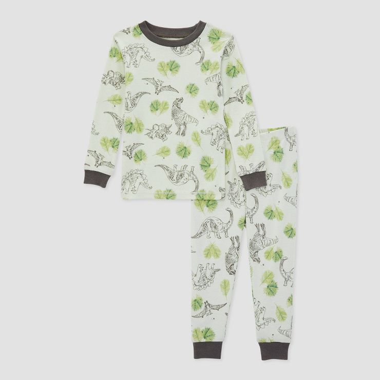 Burt's Bees Baby® Toddler Boys' 2pc Organic Cotton Pajama Set | Target