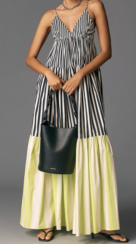 This is a fun dress for the sun - I love the black and yellow combo. 

 #LTKSeasonal #LTKOver40 #LTKTravel