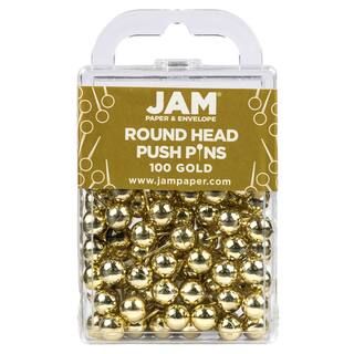 JAM Paper Colorful Round Push Pins, 100ct. | Michaels Stores