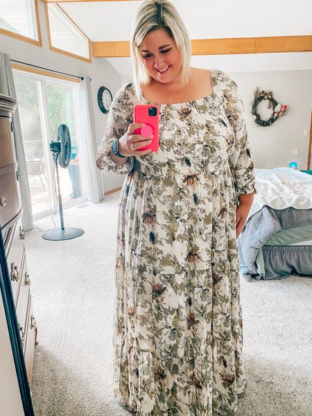 Going back to the office more often means I need work-appropriate clothes that actually fit me! I got this adorable and light dress (lined!) from a new to me retailer and I love it. I sized up to a 3X in this and I’m glad I did (bodice is smocked but not super overly giving)  

#LTKworkwear #LTKsalealert #LTKcurves