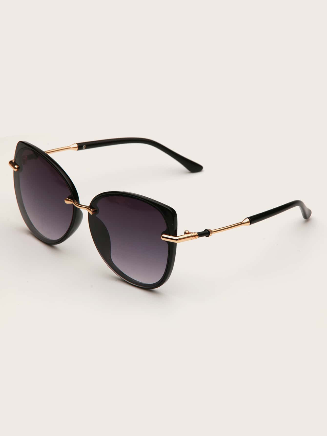 Round Acrylic Frame Sunglasses | SHEIN
