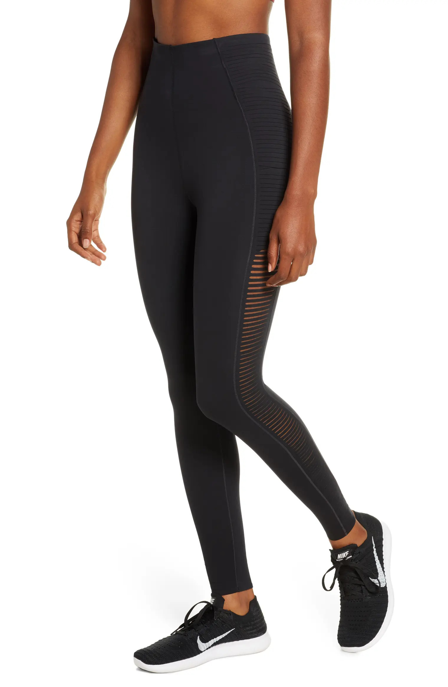 Boutique Dri-FIT Fringe Training Tights | Nordstrom
