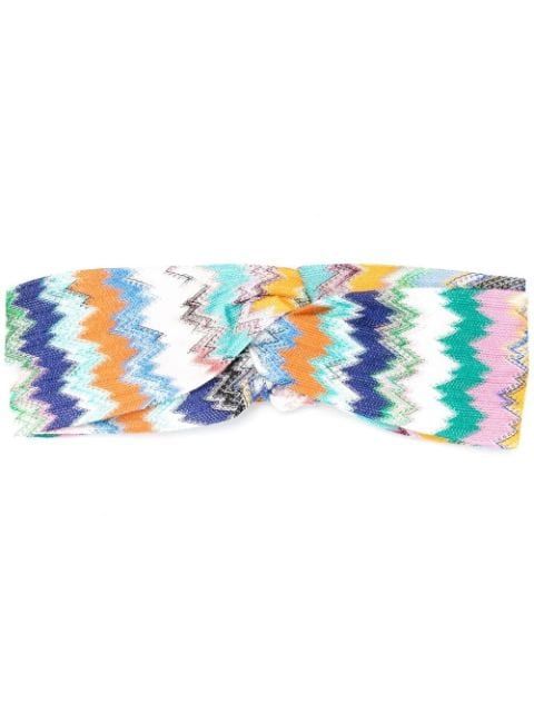 Missoni Mare Signature Zig Zag Pattern Headband  - Farfetch | Farfetch (US)