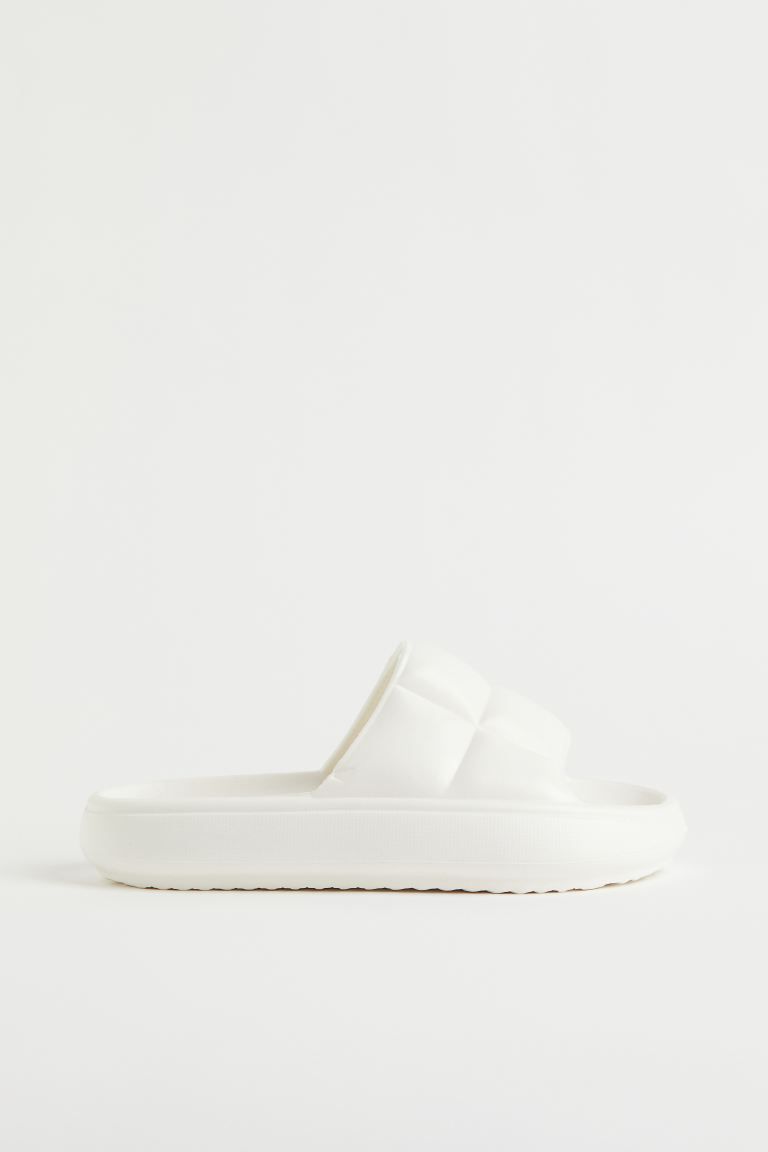 Quilted-look Pool Shoes | H&M (US + CA)