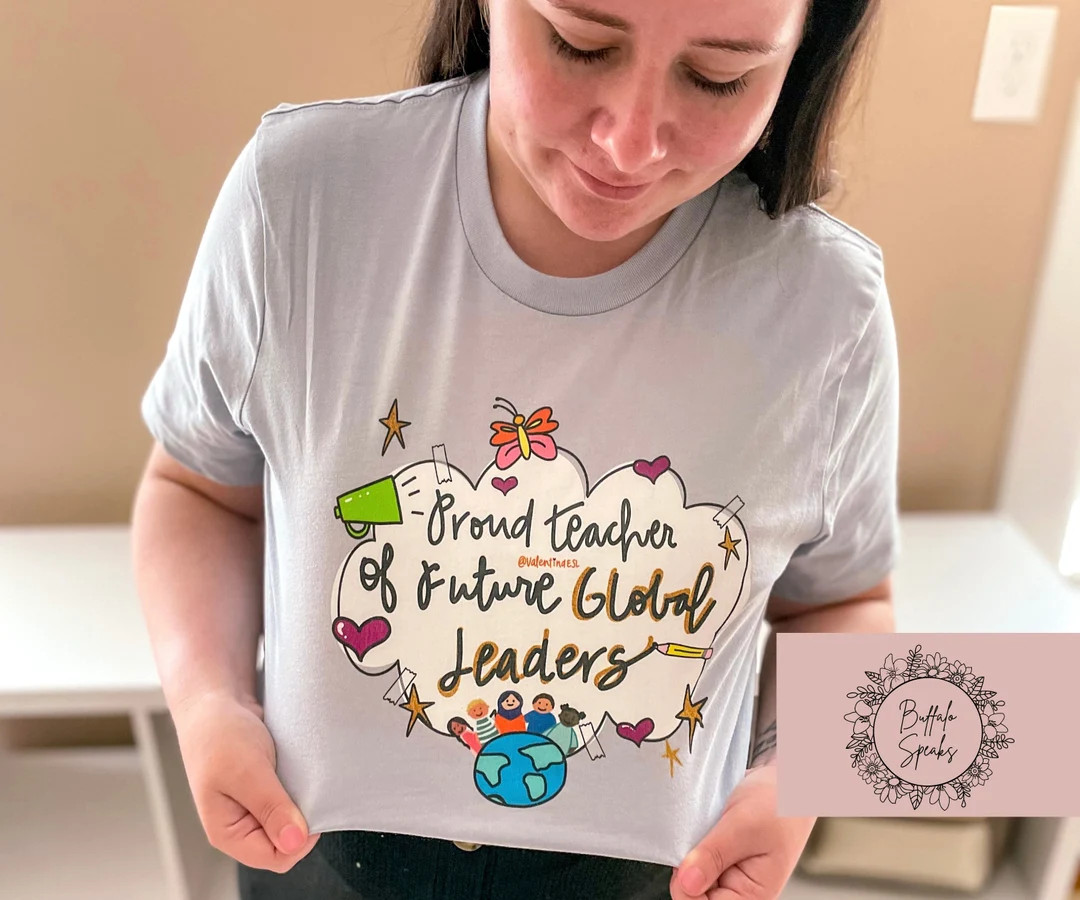 Global Leaders Unisex Jersey Short Sleeve Tee | ESL Tee, Teacher Tee, ESOL Tee, Teacher Shirts, D... | Etsy (US)