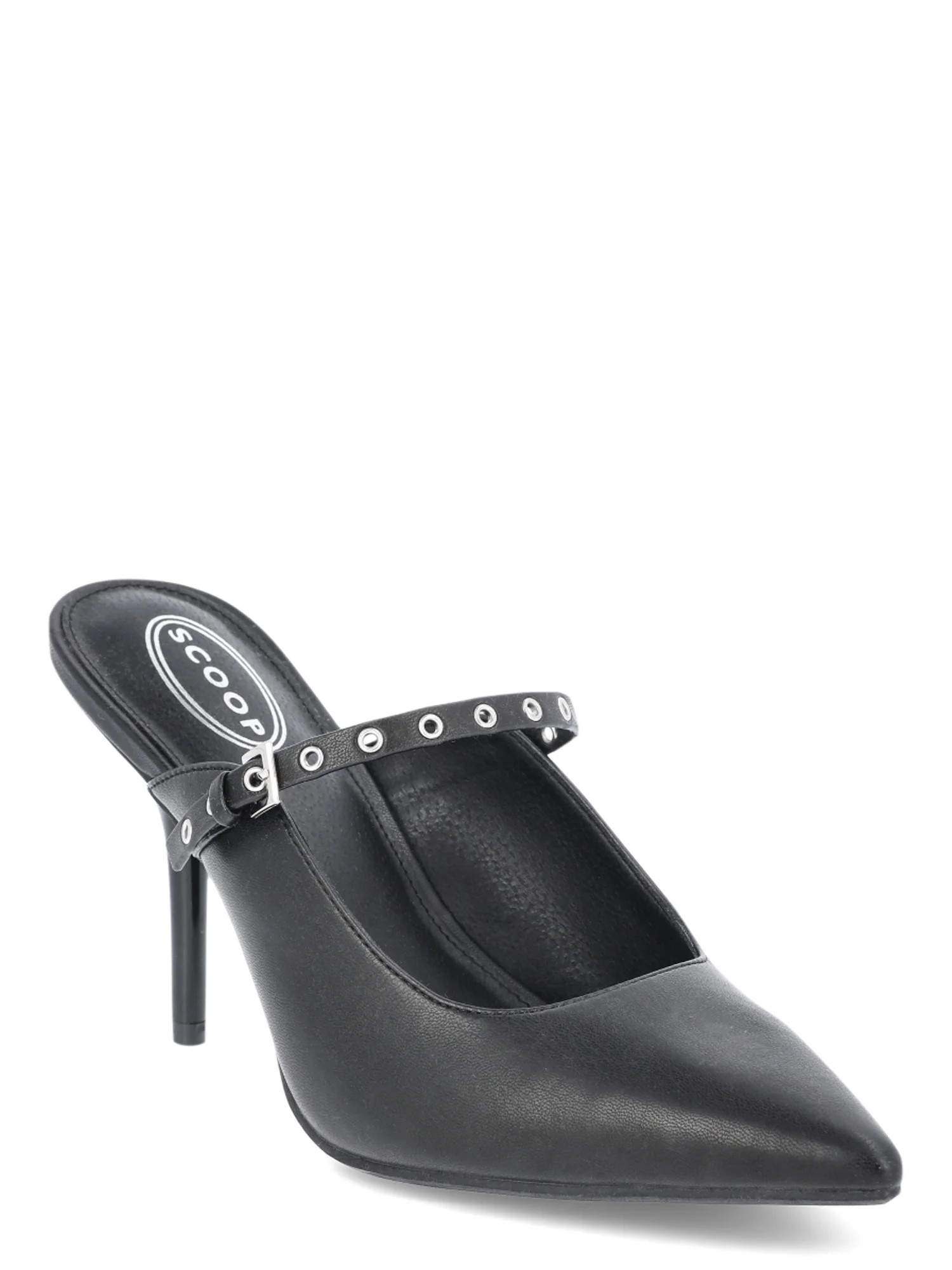 Scoop Women's Pointed Toe Stiletto with Strap | Walmart (US)