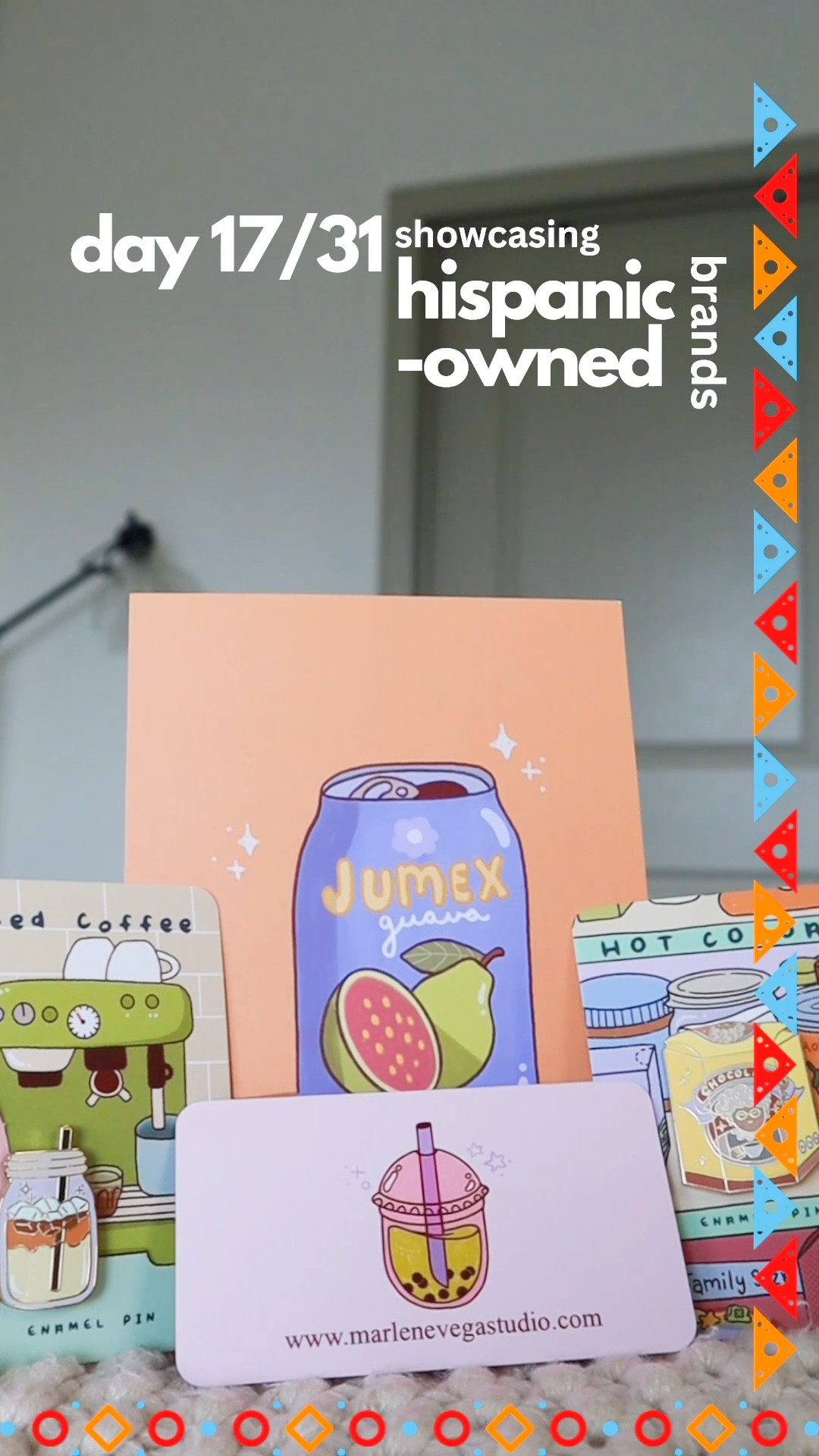 Day 17/31 of Hispanic-owned brands is Marlene Vega Studuo 🎨🧑🏻‍🎨💗 

#latinaownedbusiness #latinaowned #hispanicownedbusiness #hispanicowned #hispanicheritagemonth #stationery

#LTKSeasonal #LTKGiftGuide