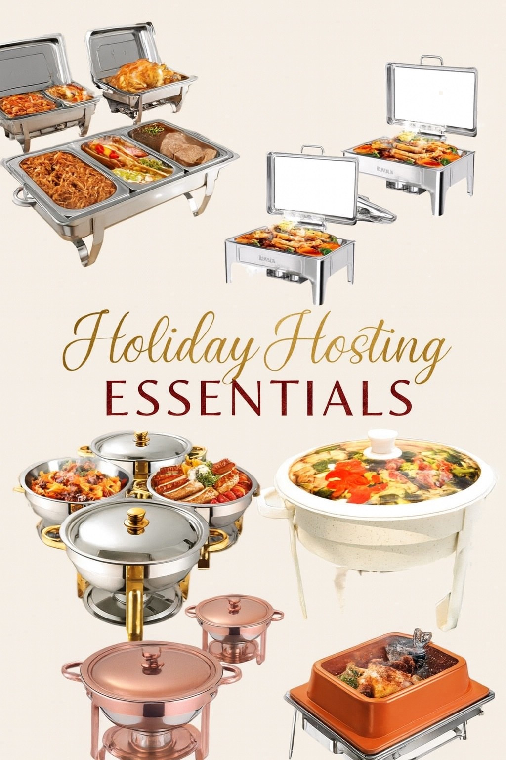 Grab these bundle chafing dishes! You can buy them individually or in a set of 2,3 or 4! 

#LTKSeasonal