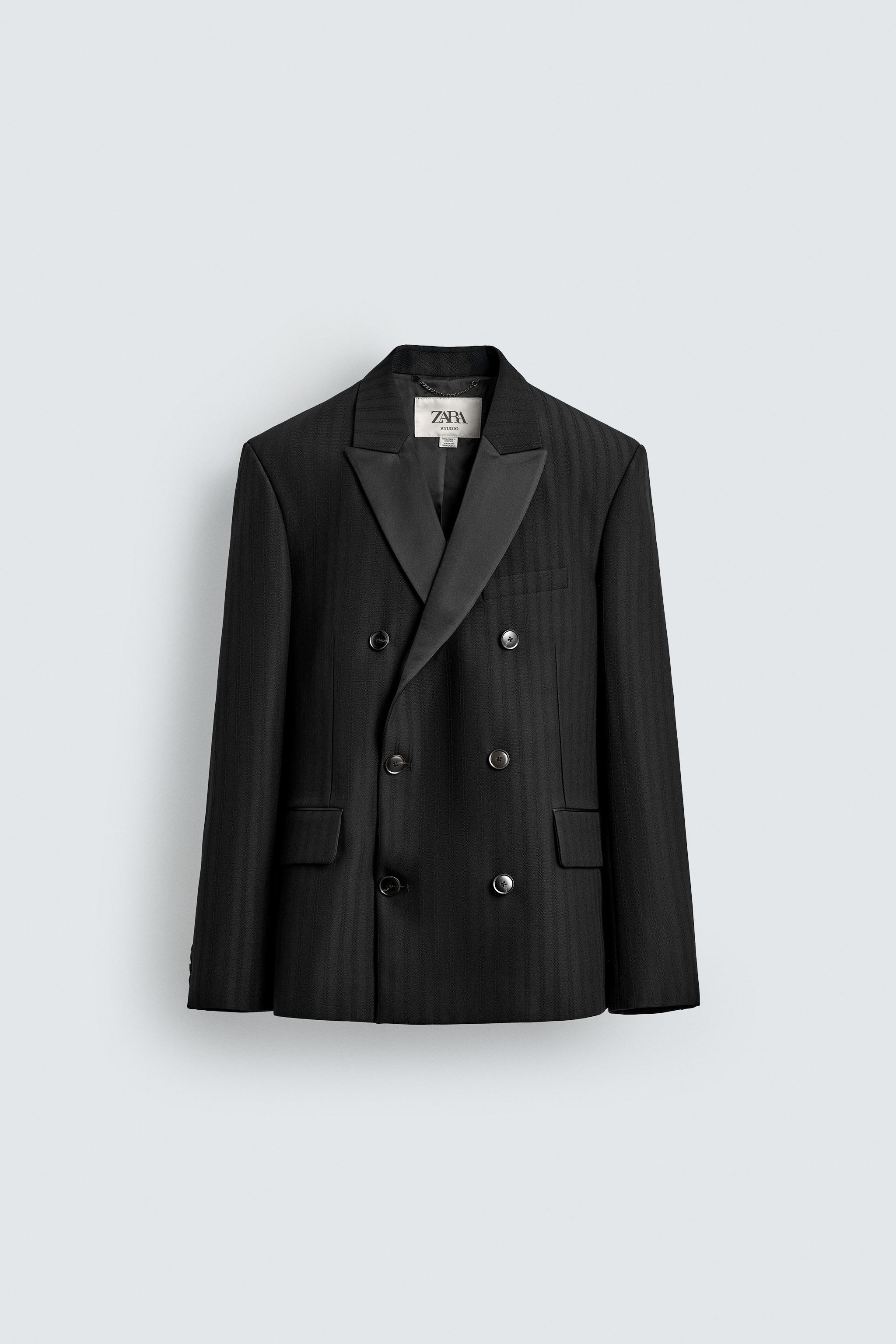 LIMITED EDITION DOUBLE-BREASTED SUIT BLAZER | Zara UK