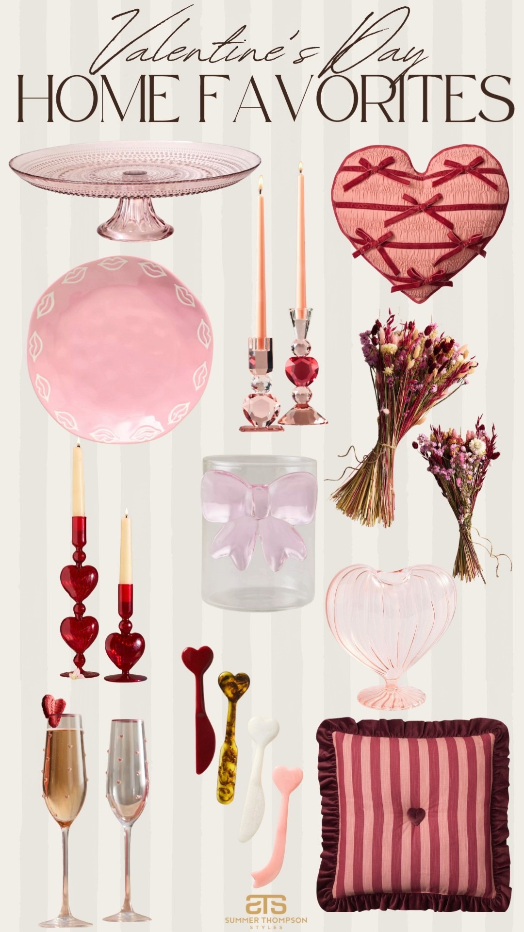 The cutest additions to your home for Valentine’s Day! 

Valentine’s Day hearts candlesticks dried flowers plates stoneware ceramics throw pillows trending best sellers 

#LTKFindsUnder100 #LTKHome #LTKSeasonal