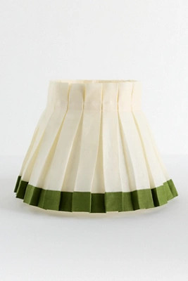 Cielle Home Box Pleat Fabric Lamp Shade and Slipcover | Anthropologie (US)