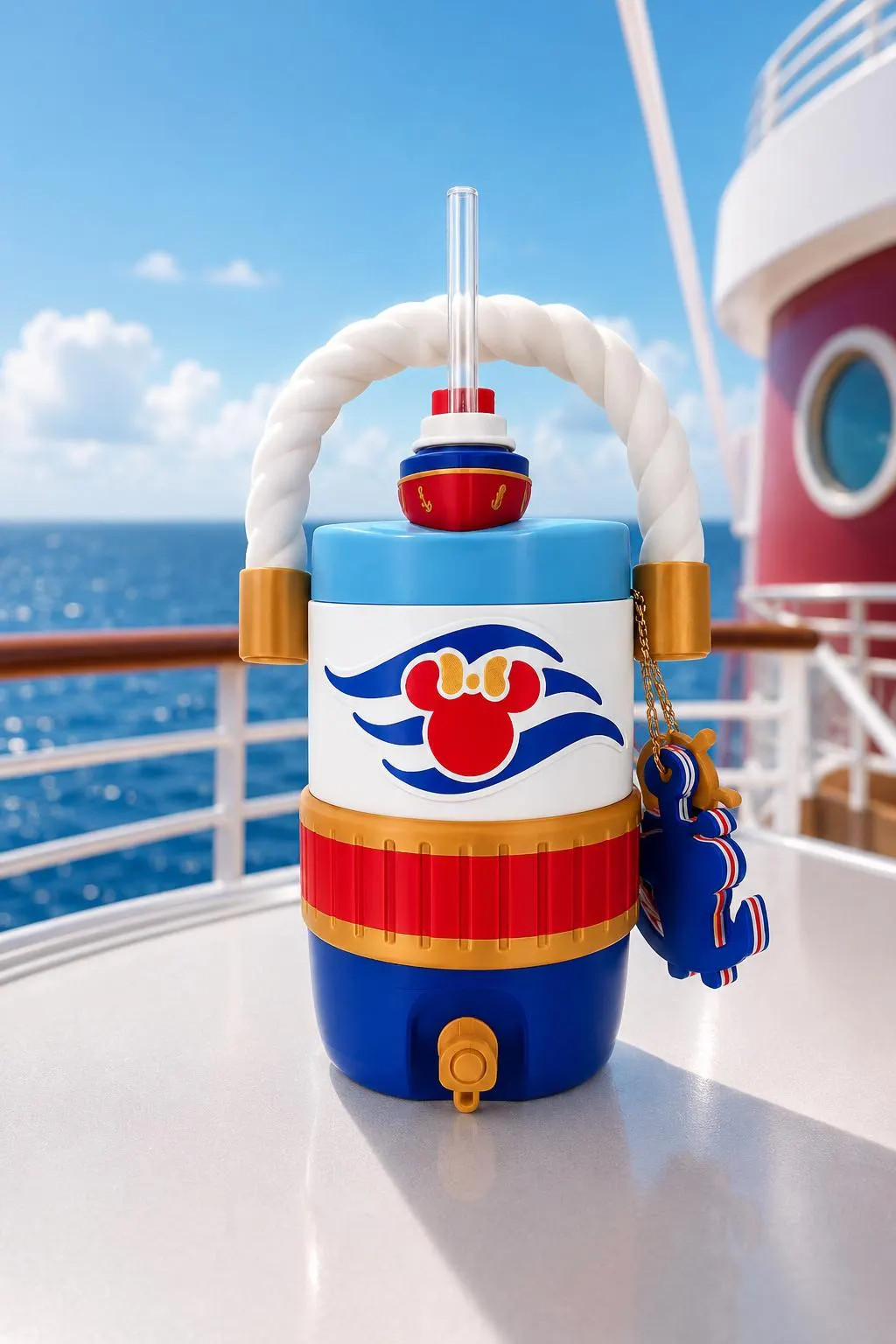 Personalized Cruise Ship Can Cooler | 3D Printed Nautical Drink Holder, Anchor Keychain | Etsy (Global)