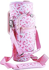 MLKSI Cup Holder with Strap for Stanley 40oz Cup, Water Bottle Holder with Strap with Adjustable ... | Amazon (US)